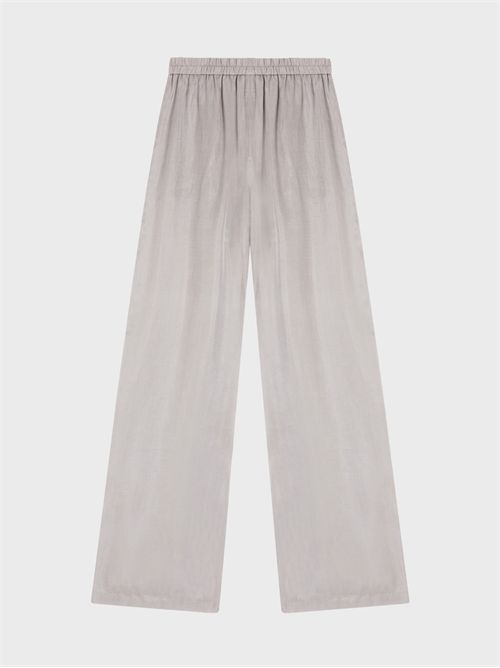 Women's fluid lyocell trousers with elastic waist EMPORIO ARMANI | EW003307AF20900U6272